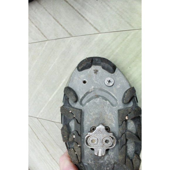 Specialized Black Leather Hook & Loop Mountain Bike Cycling Shoes 9.5-10 - Picture 9 of 10